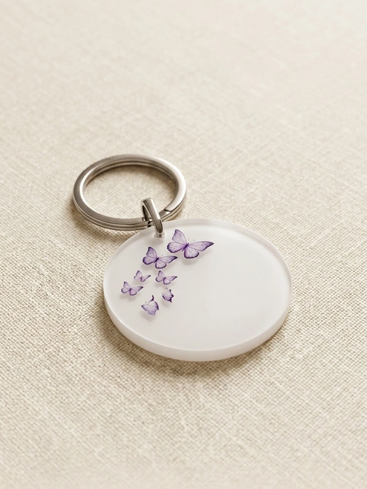 Butterfly Design Keychain